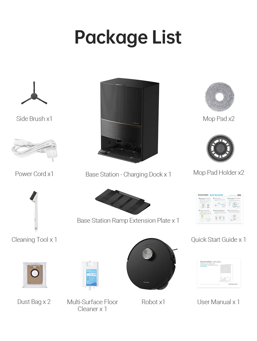 Dreame L20 Ultra Robot Vacuum Cleaner
