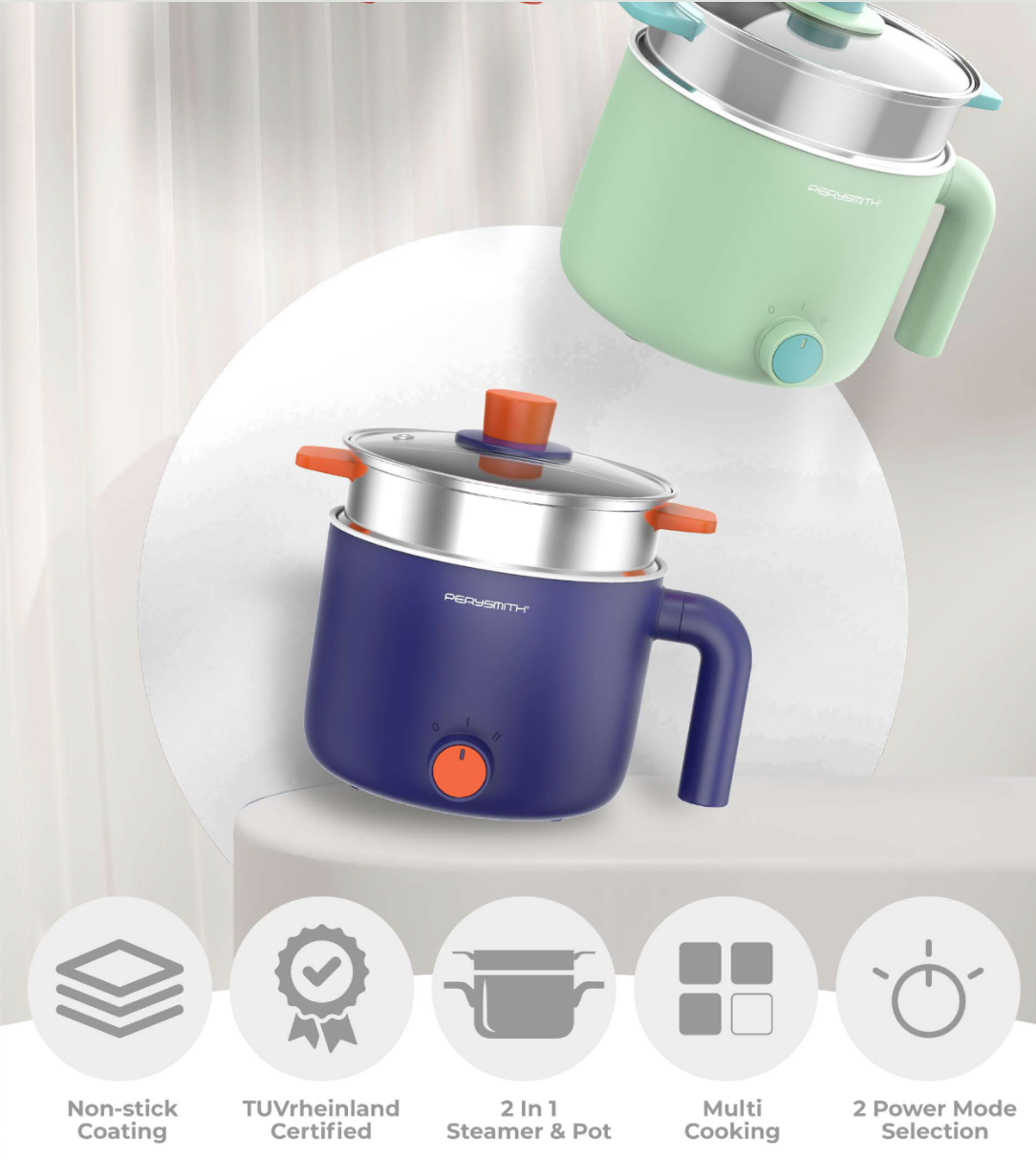 PerySmith 2 in1 Multi Cooker Signature Series BQ160 (1.5L)