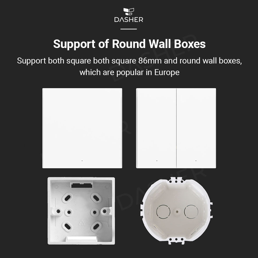 Aqara Smart Wall Switch H1 - No Neutral / Neutral