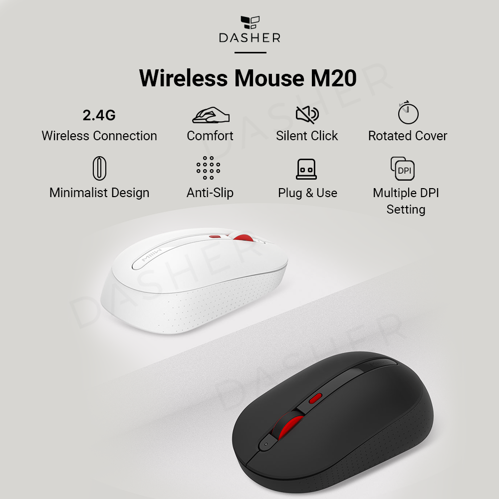 MIIIW Silent Click Wireless Mouse M20