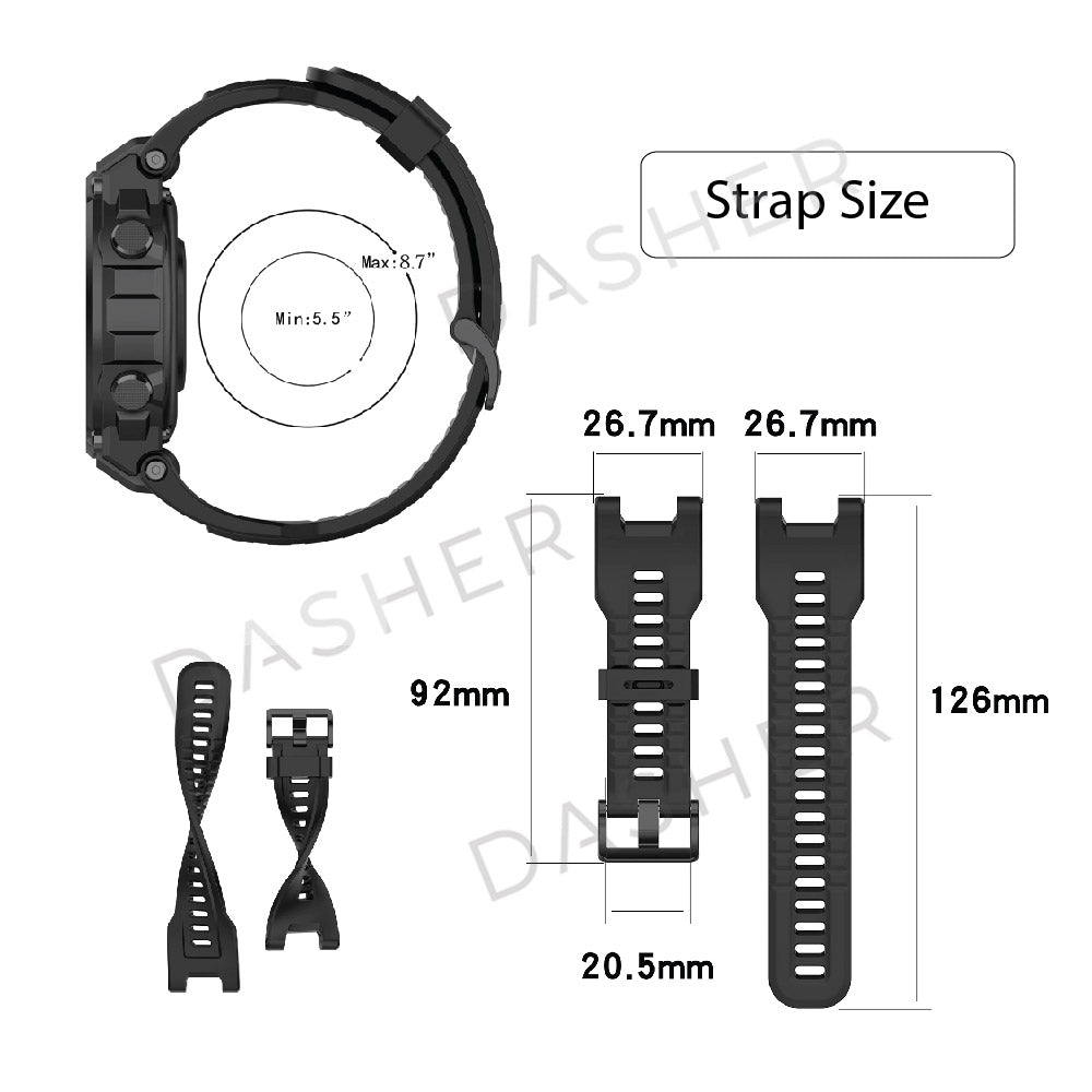 Silicone Strap - Amazfit T-rex