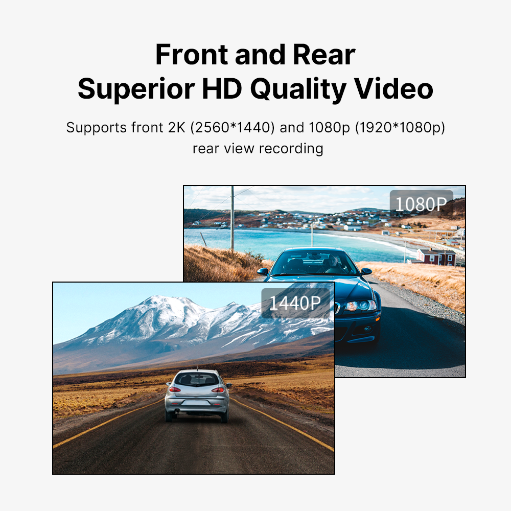 Botslab Dashcam G500H Car Recorder Dashcam