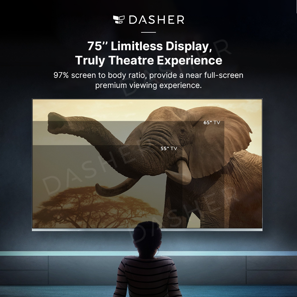 Xiaomi Smart TV 75 Inch QLED 4K Display