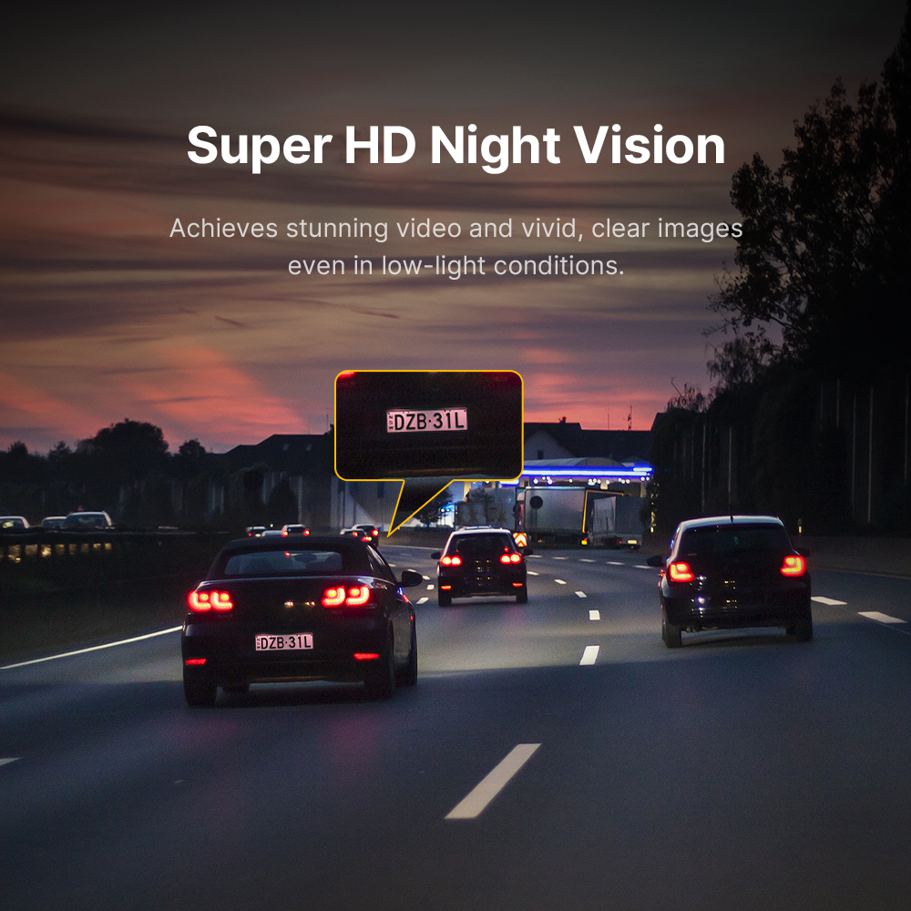 Botslab Dashcam G500H Car Recorder Dashcam