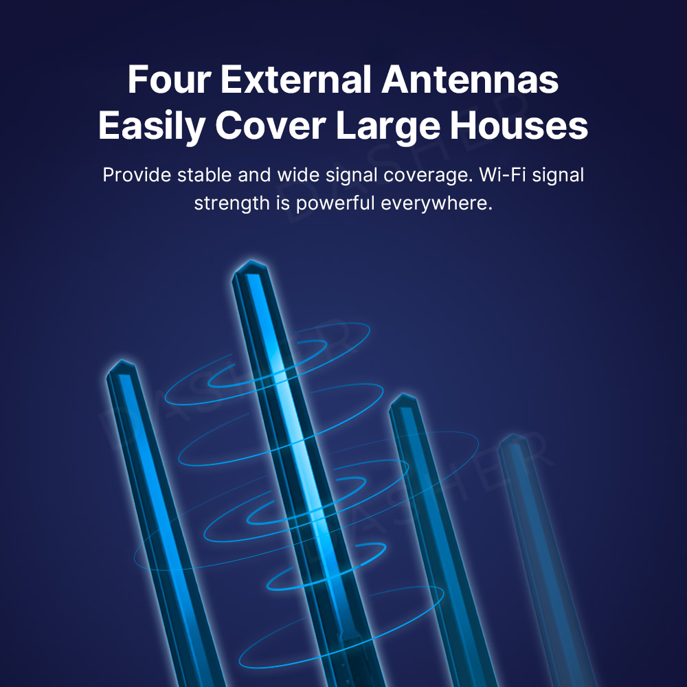 Botslab WiFi Router - AC1200 Dual Band Gigabit