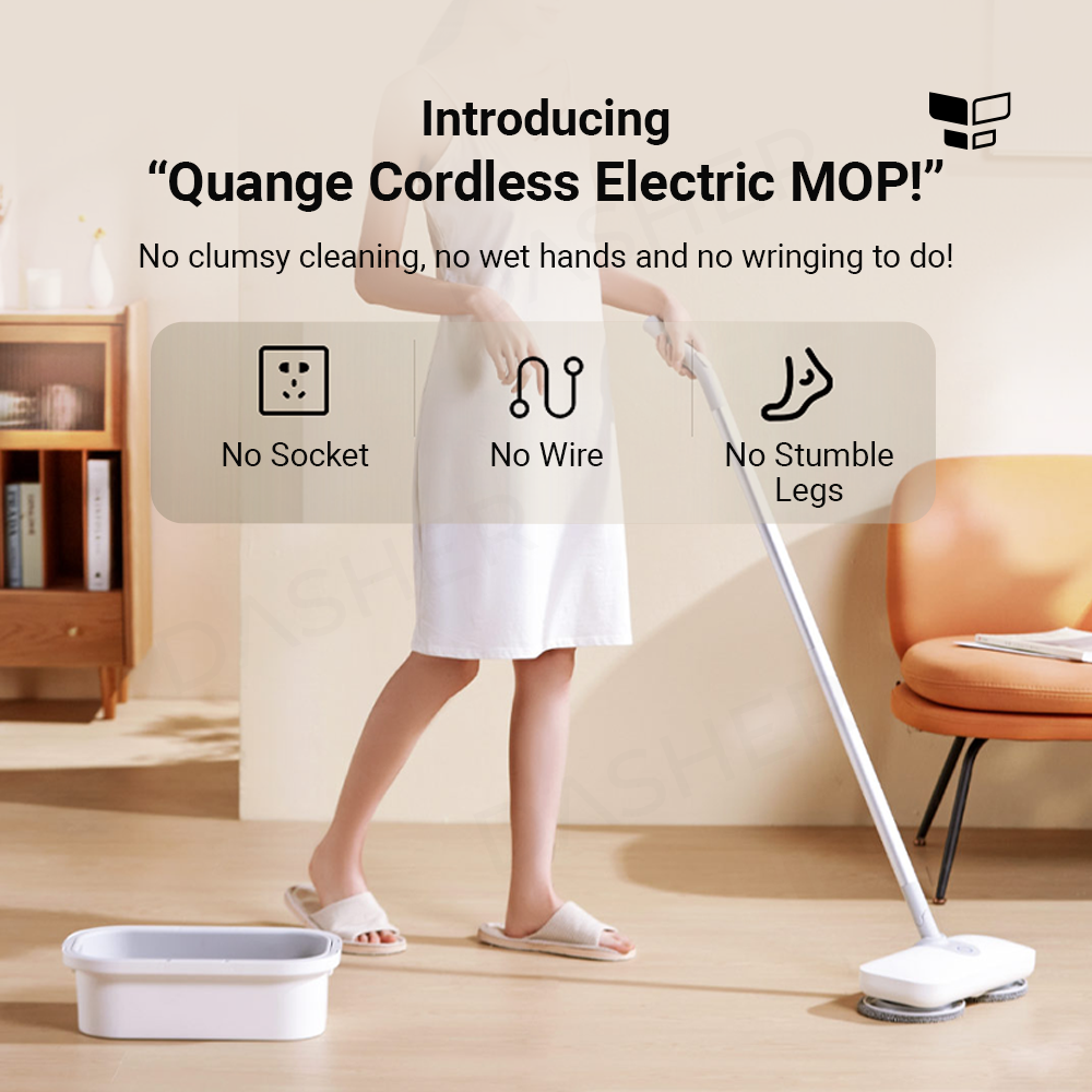 XiaoMi QUANGE Electric Cordless Mop