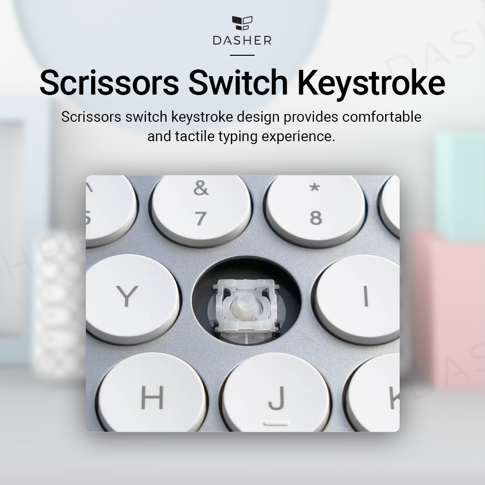 MIIIW Wireless Bluetooth Keyboard K07