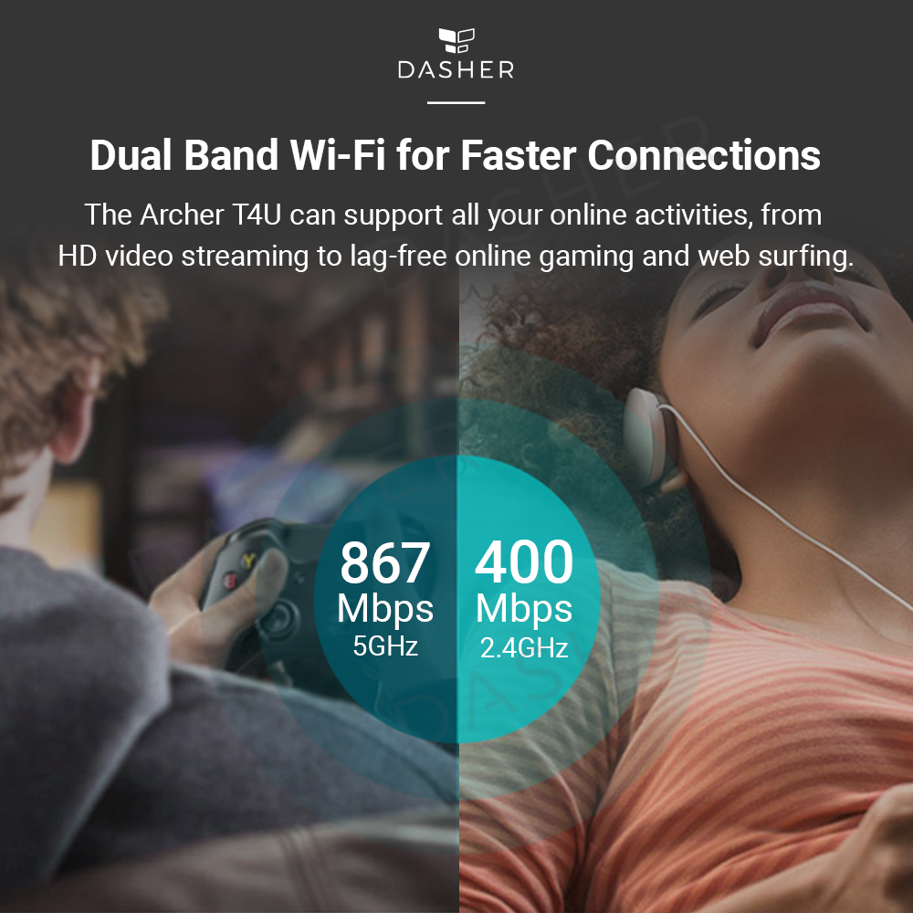 TP-Link Archer T4U AC1300 Wifi Adaptor