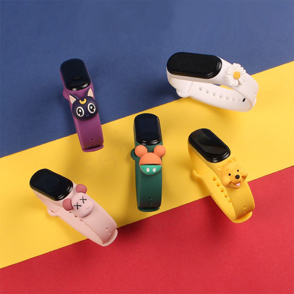 Cartoon Silicone Strap - Mi band 5/6