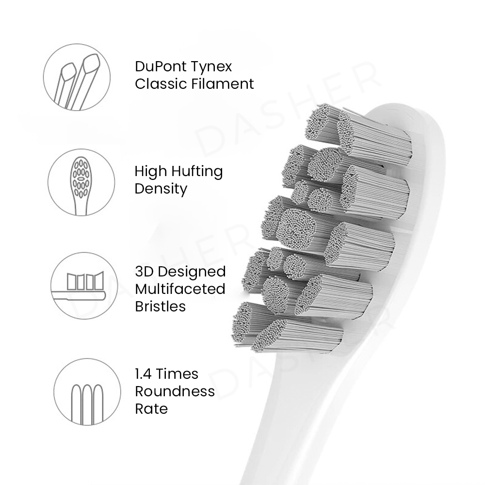 Oclean Toothbrush P3 Head Replacement 2 Pcs