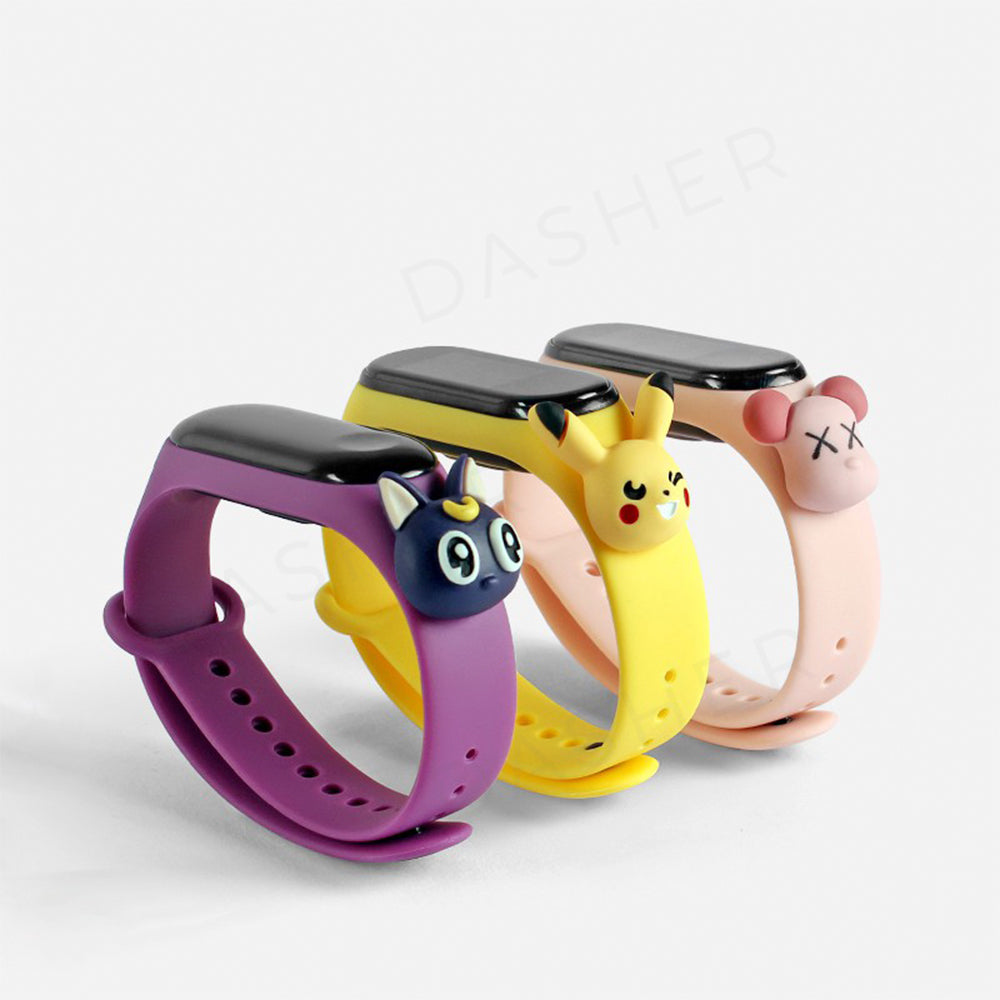 Cartoon Silicone Strap - Mi band 5/6