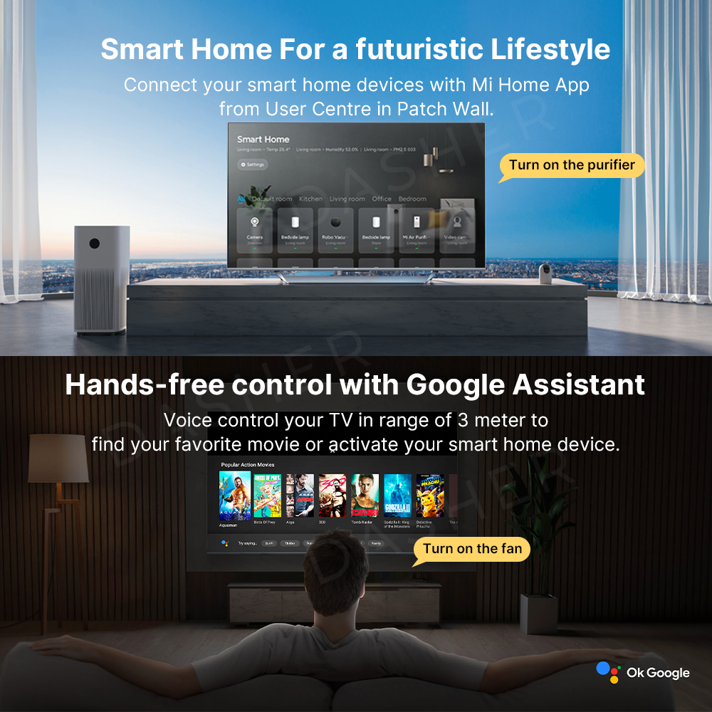 Xiaomi Smart TV 75 Inch QLED 4K Display