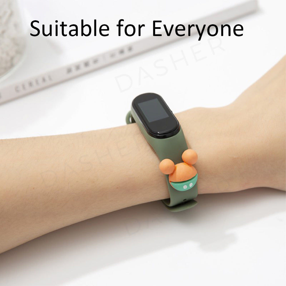 Cartoon Silicone Strap - Mi band 5/6