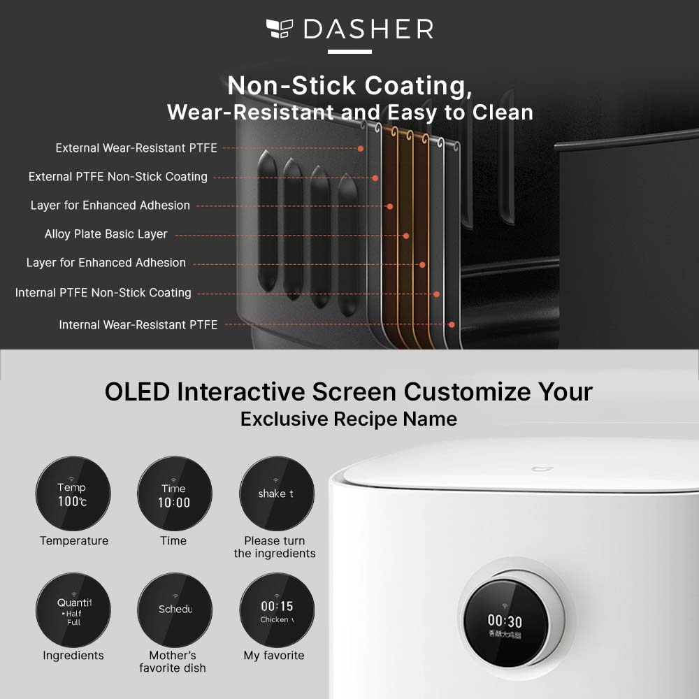 Xiaomi Smart Air Fryer 3.5L