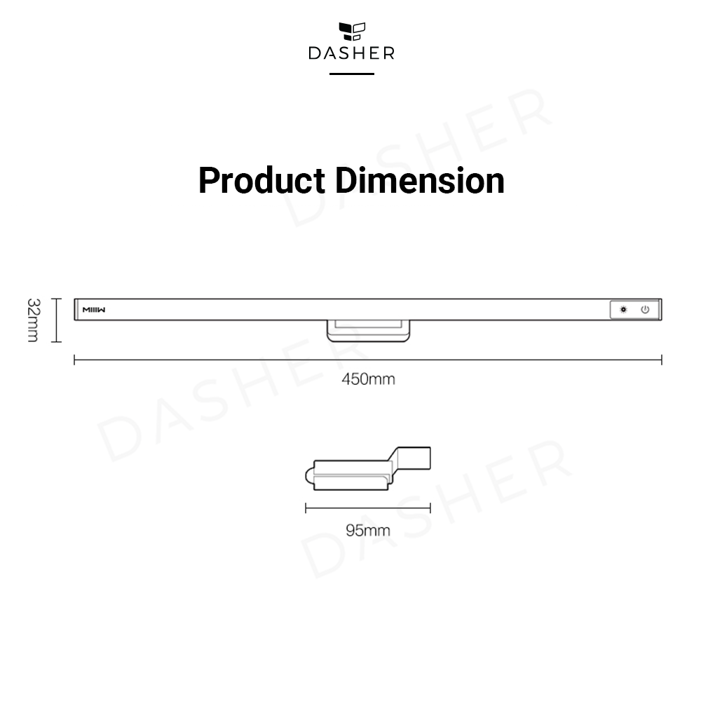 MIIIW Monitor Hanging Light Bar L02