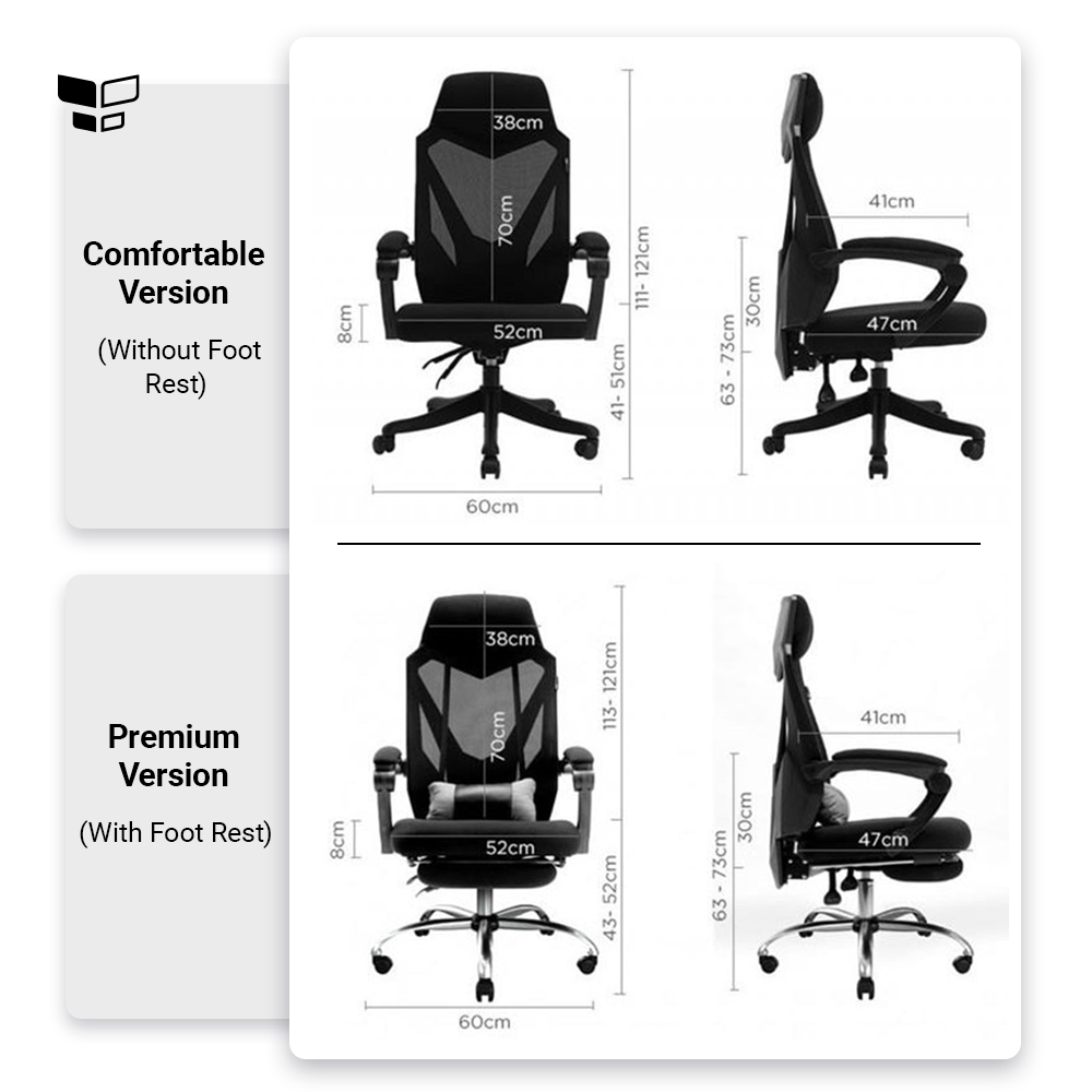 HBADA Computer Chair - Diamond Edition