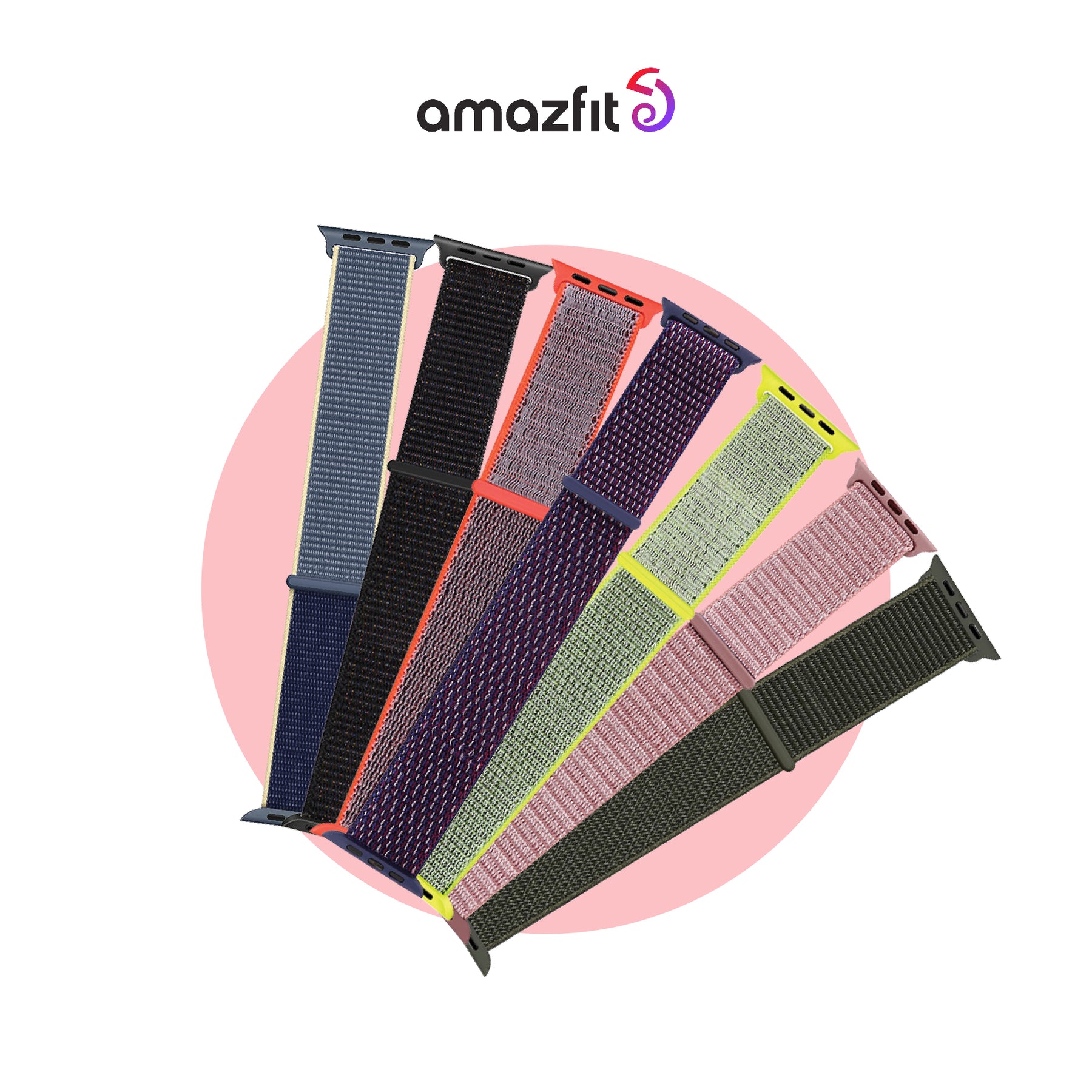 22mm Nylon Strap - Amazfit Smartwatch
