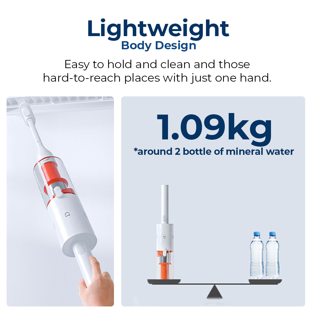 Xiaomi Mijia Dual-Brush Wireless Vacuum Cleaner