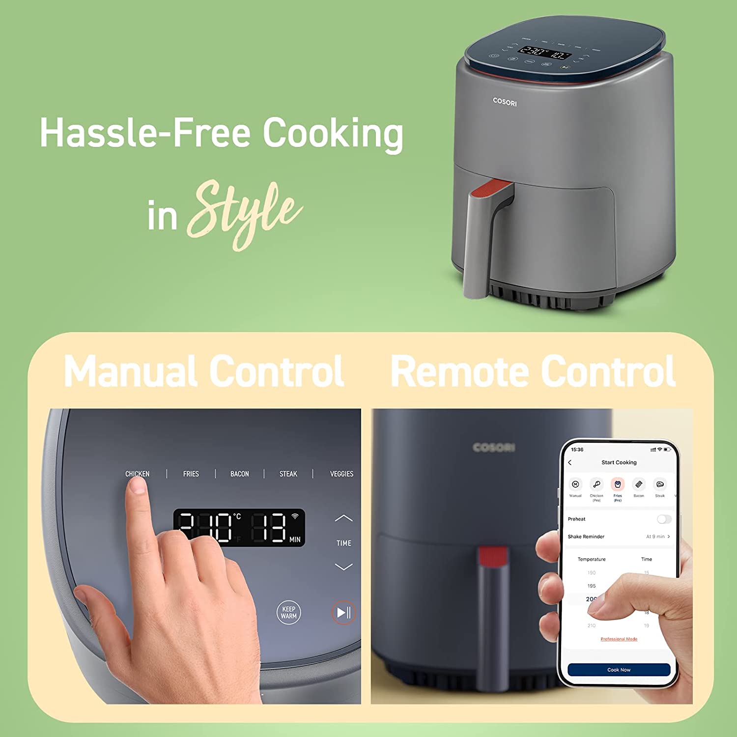 COSORI Air Fryers Lite - 3.8L