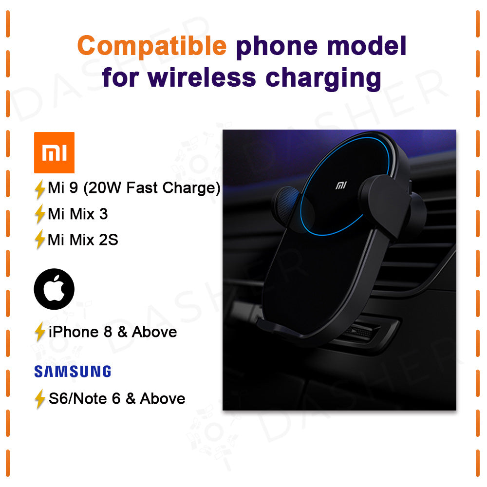 Xiaomi 20W Wireless Car Charger