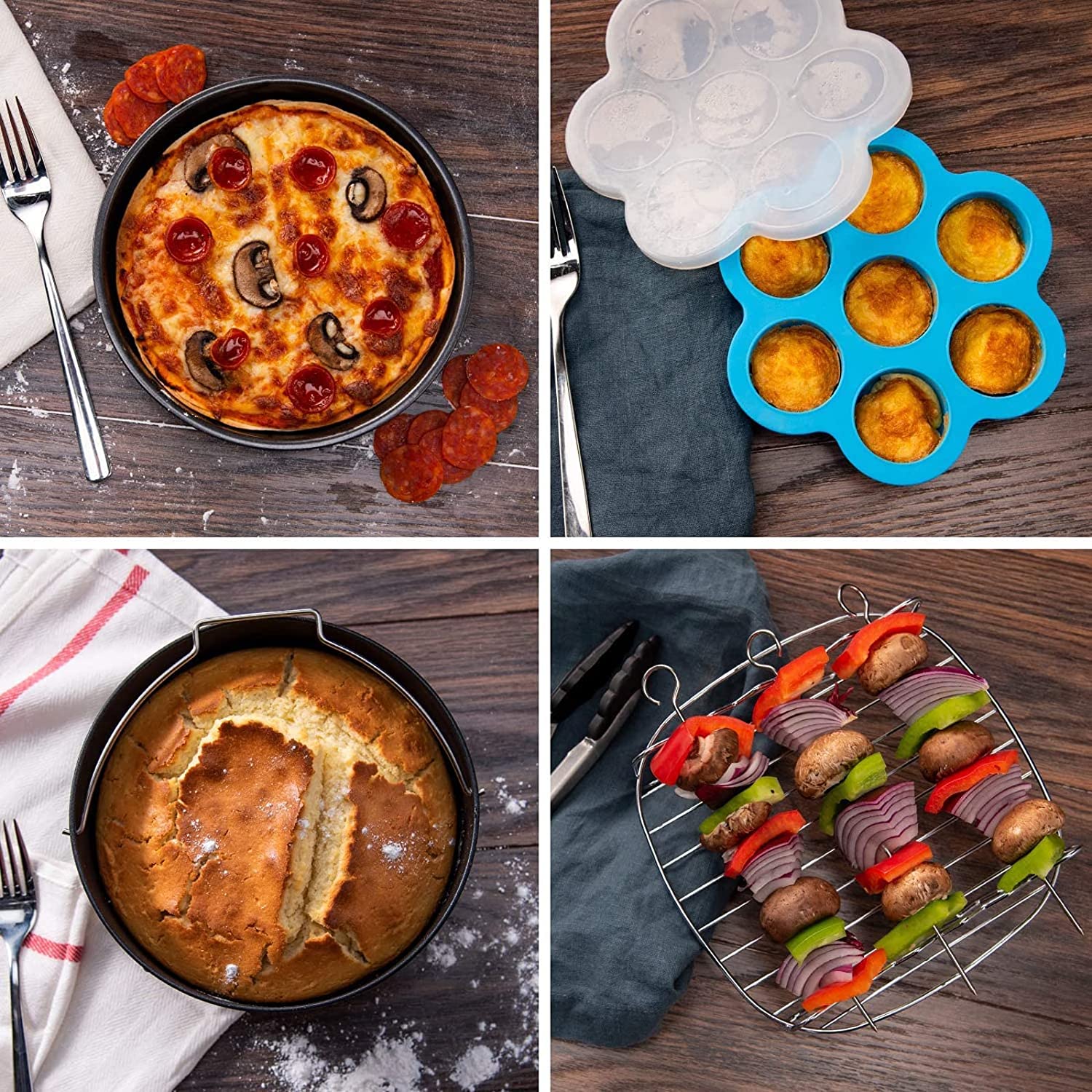 COSORI Air Fryer Accessories Set Fit 5.5L