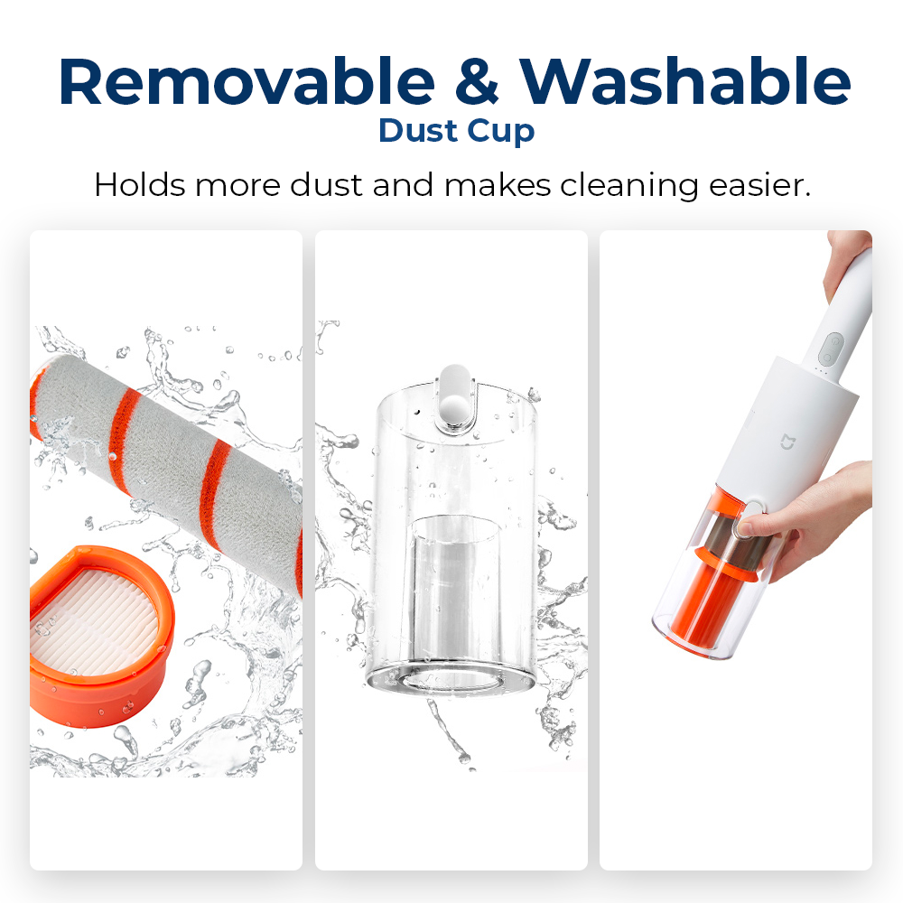 Xiaomi Mijia Dual-Brush Wireless Vacuum Cleaner