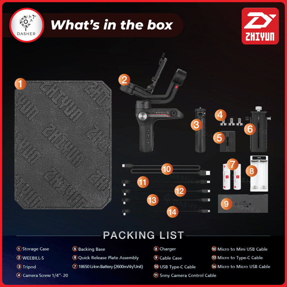 Zhiyun Weebill S Gimbal Stabilizer