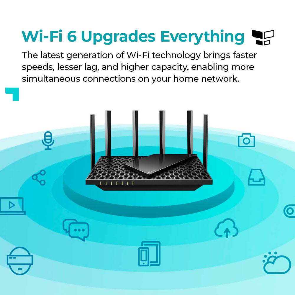 TP-LINK Archer AX72 AX5400 Dual Band Gigabit WiFi 6 Router
