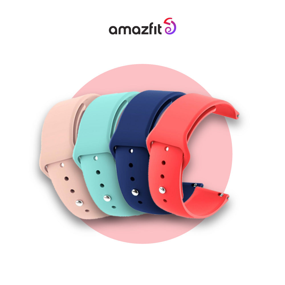 20mm Silicone Strap - Amazfit Smartwatch