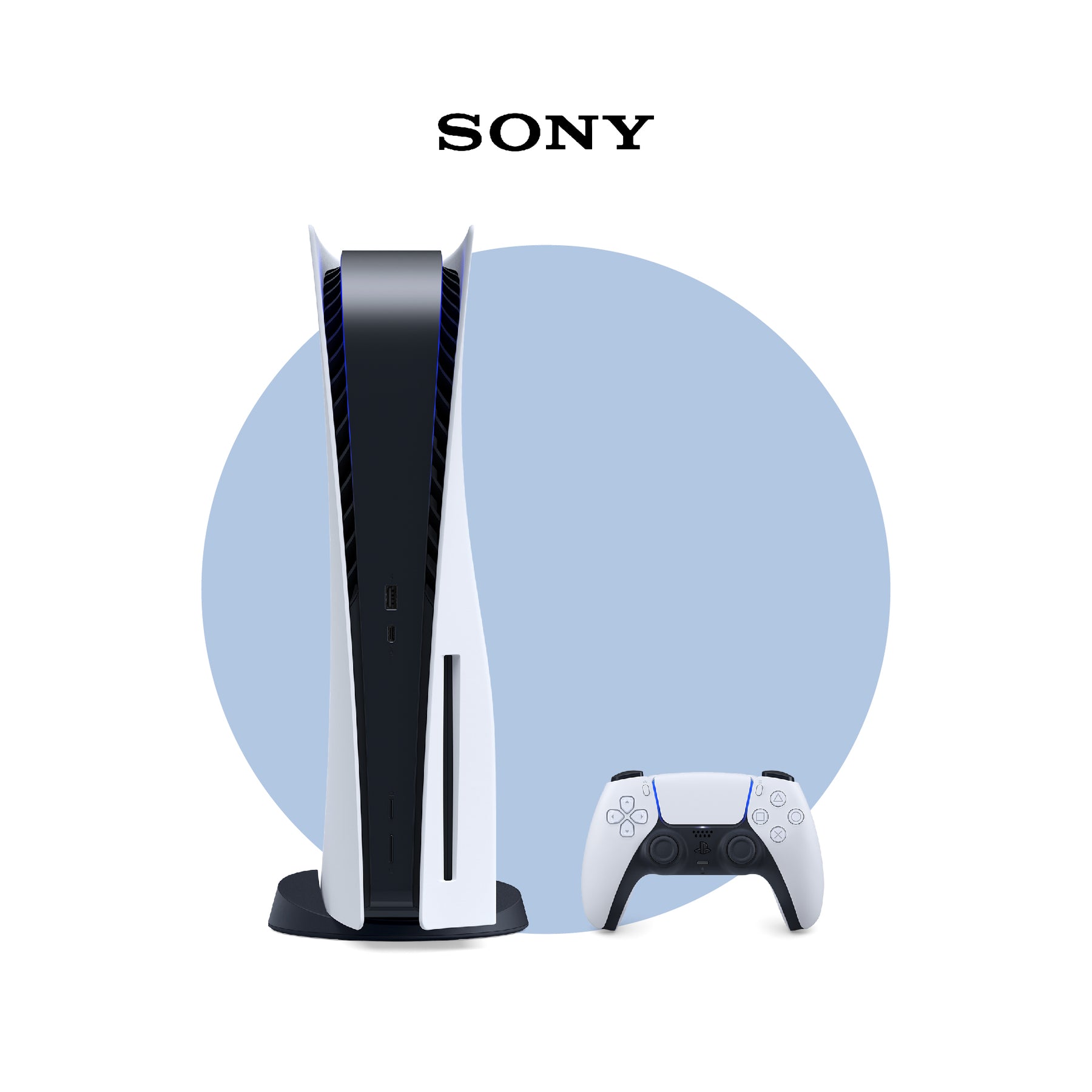 Sony Playstation 5 PS5 Disc / Digital Edition with DualSense Wireless Controller (825GB SSD)
