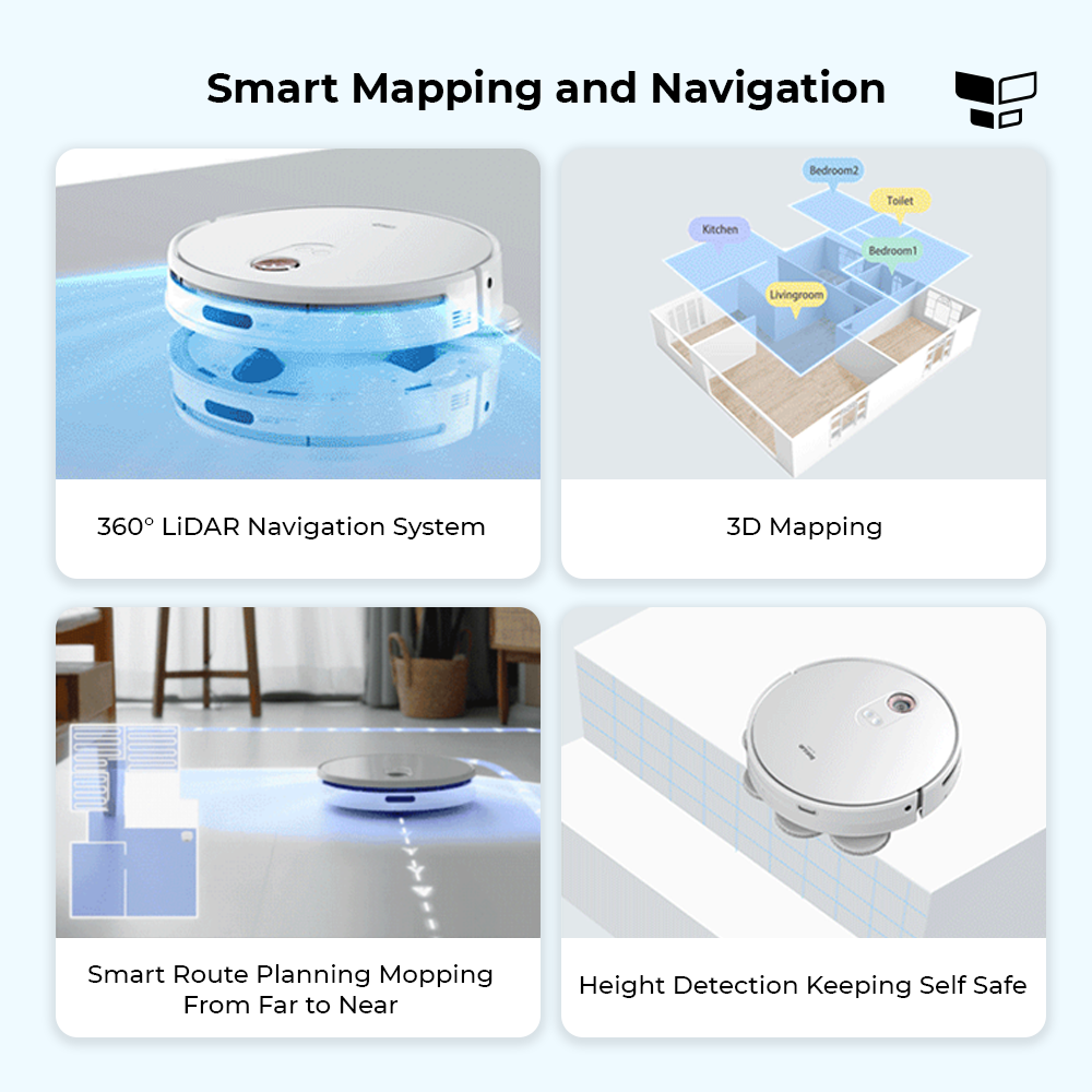 Botslab M20 360 Smart Robot Mop