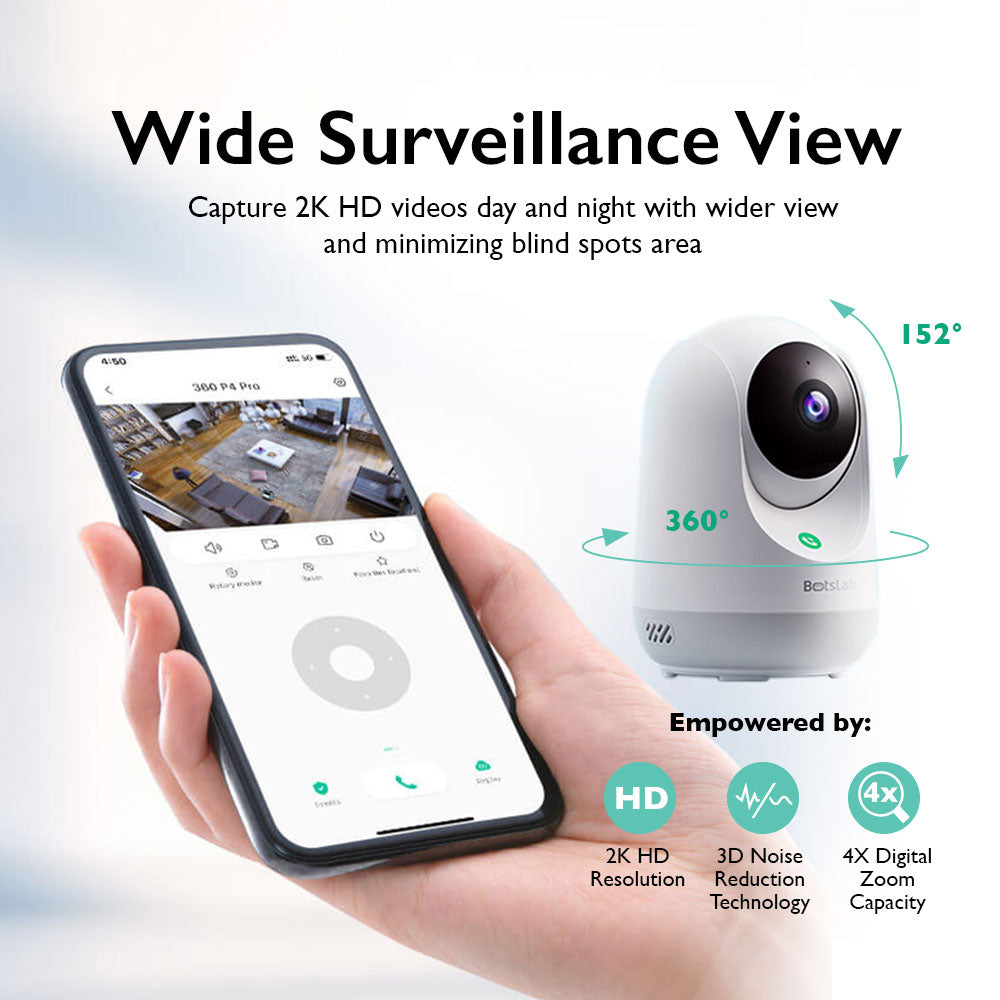 Botslab Smart CCTV Camera P4 Pro