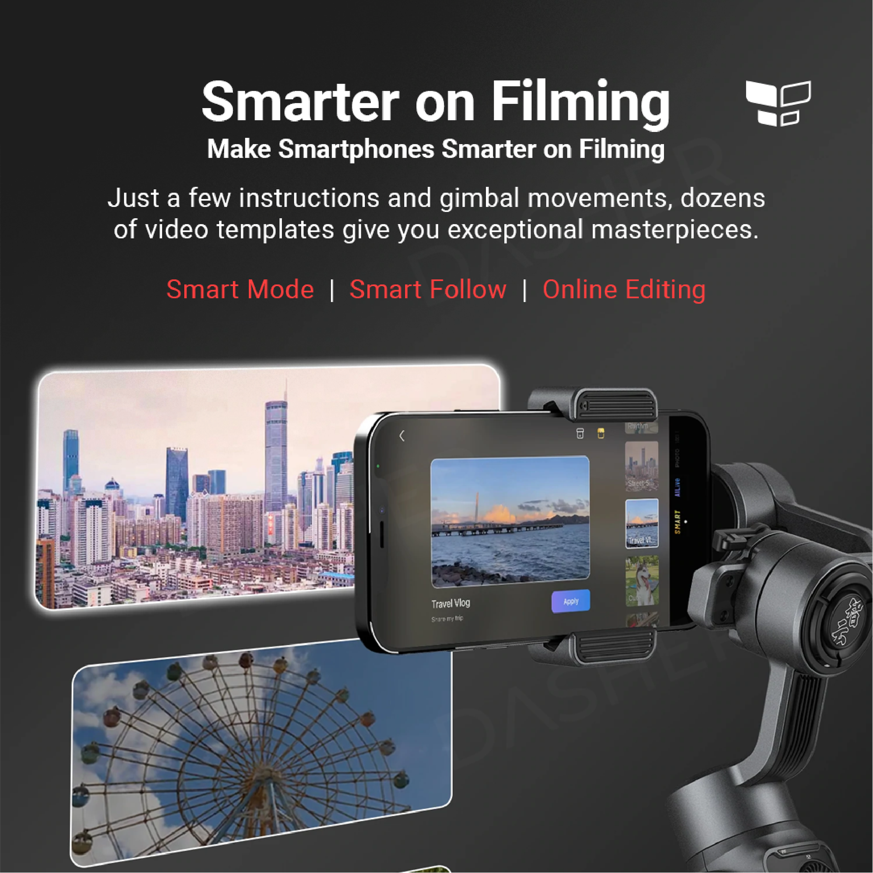 Smooth 5 Gimbal Phone Stabilizer
