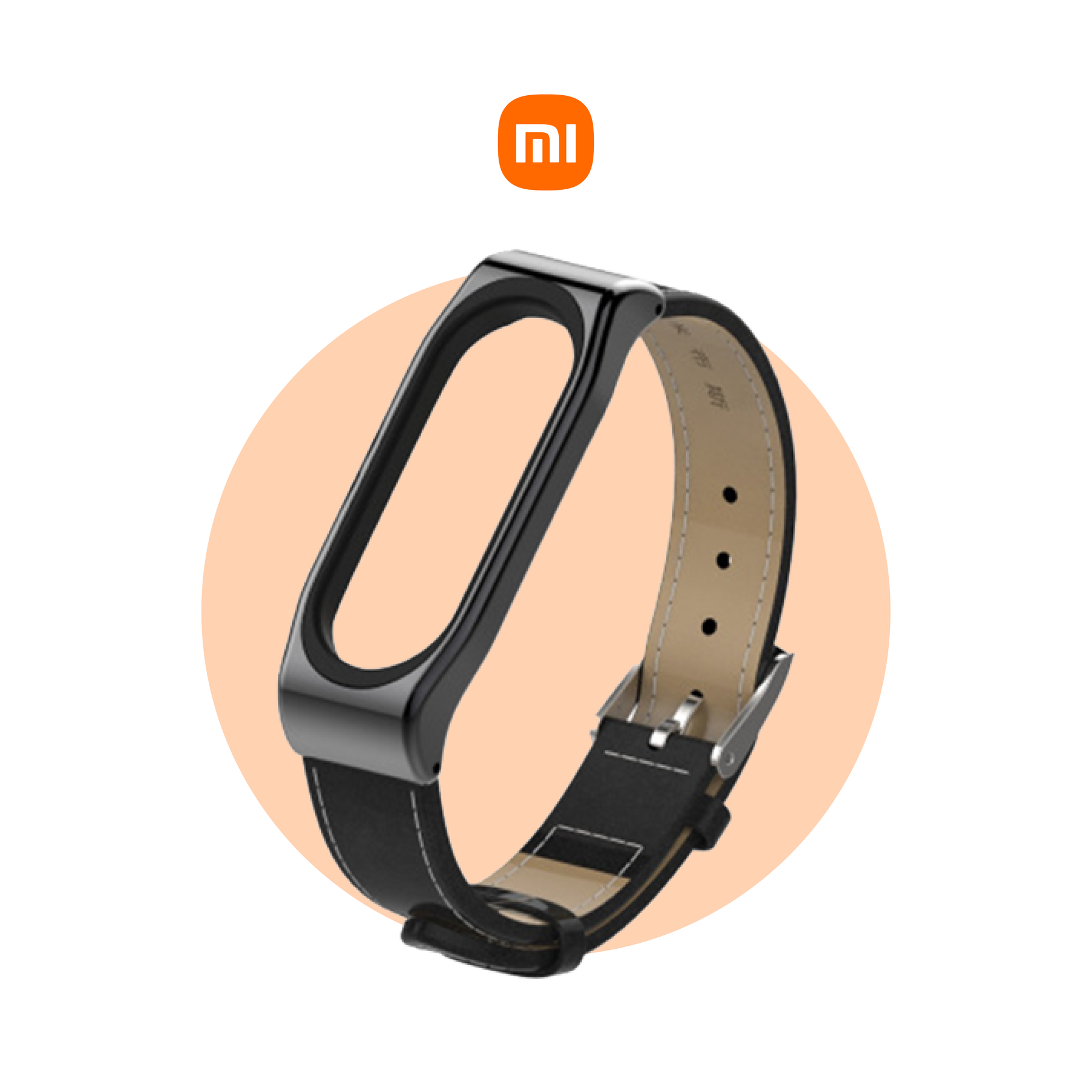 Leather Strap - Mi Band 5