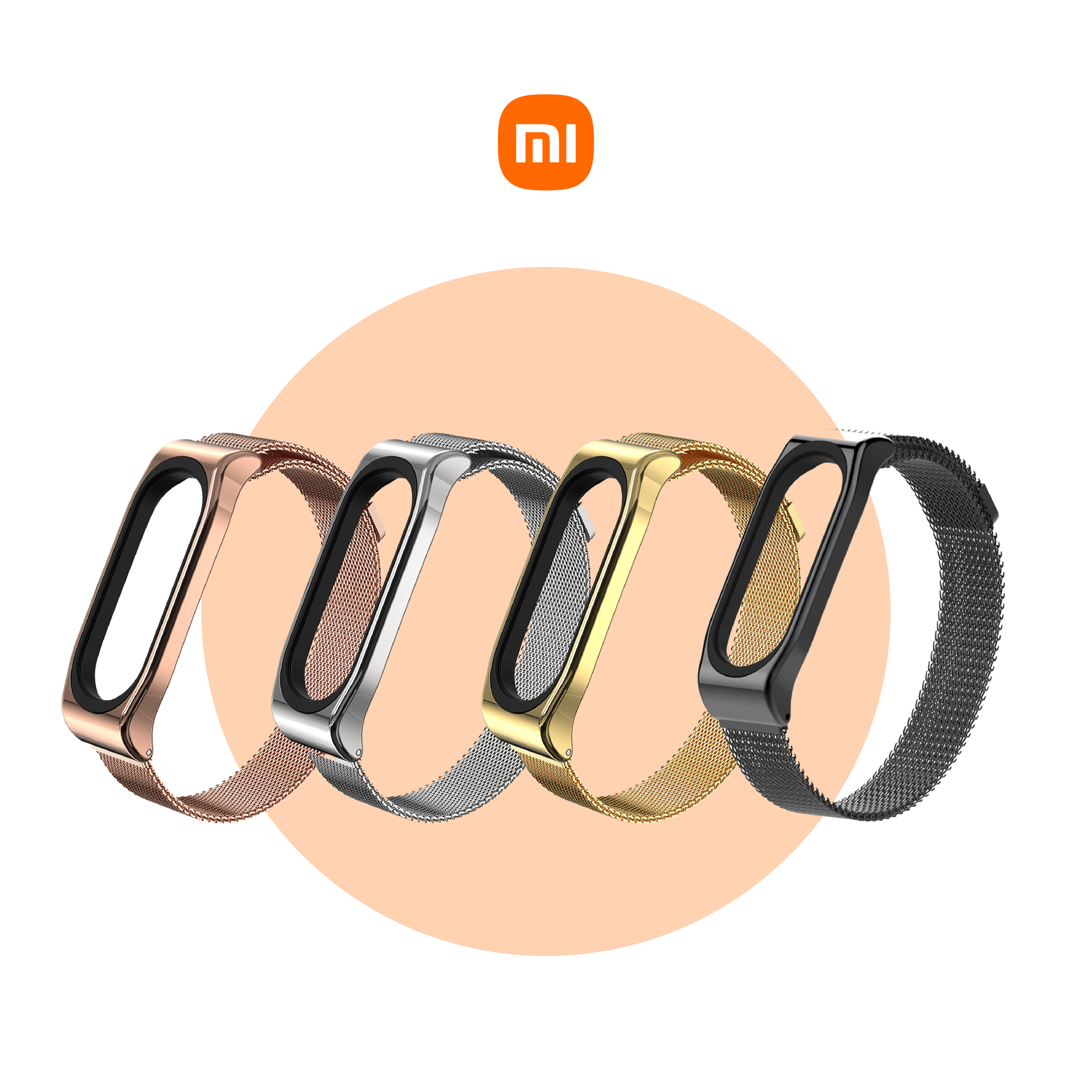 Magnetic Mesh Strap - Mi Band 5