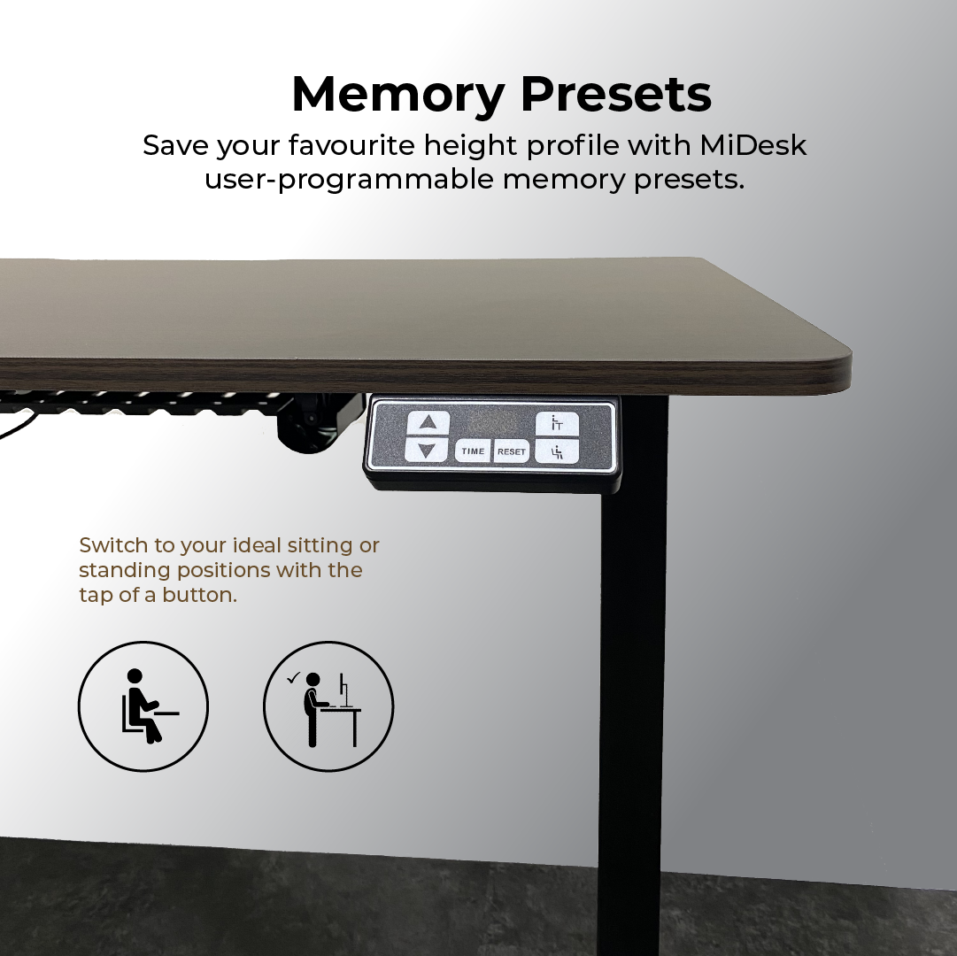 MiDesk Electric Height Adjustable Desk