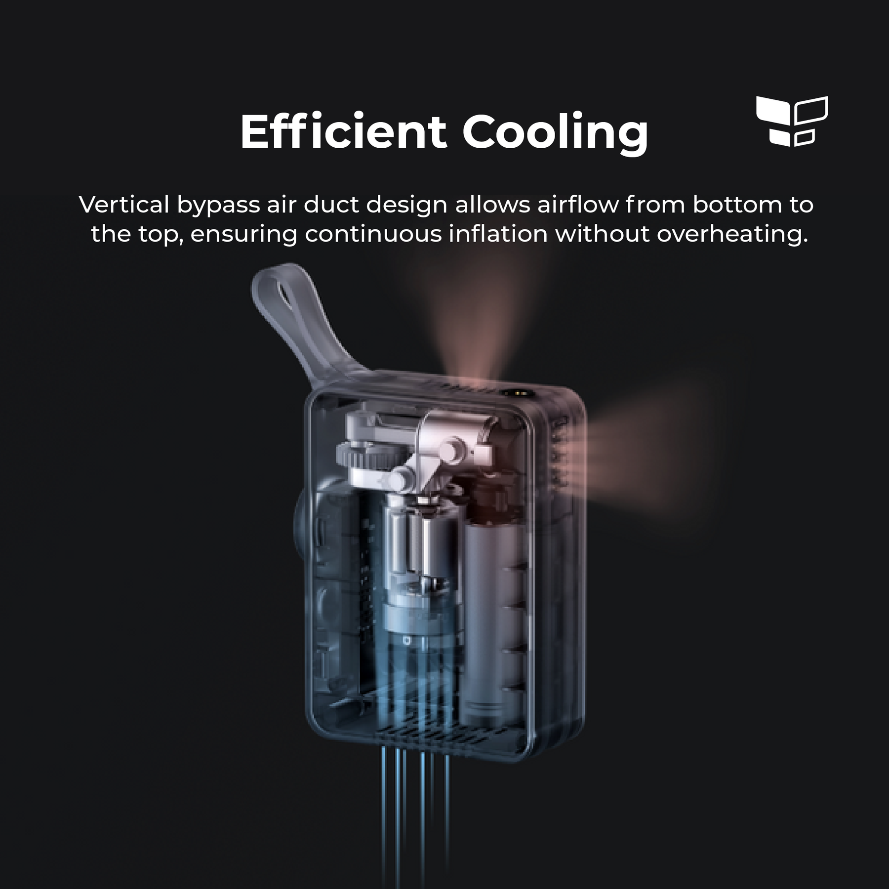 HOTO Portable Electric Tire Inflator