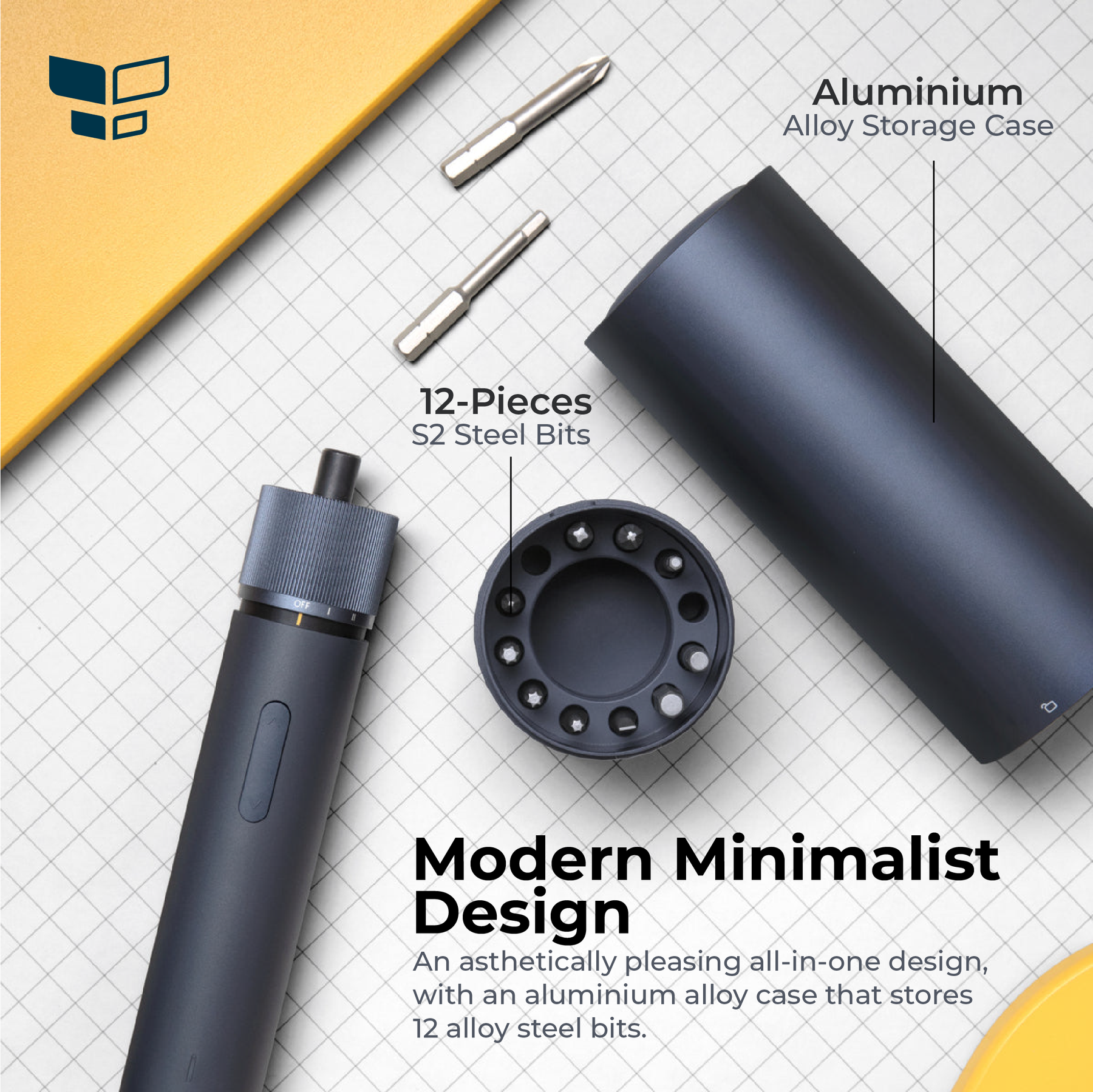 HOTO Mini Electric Screwdriver