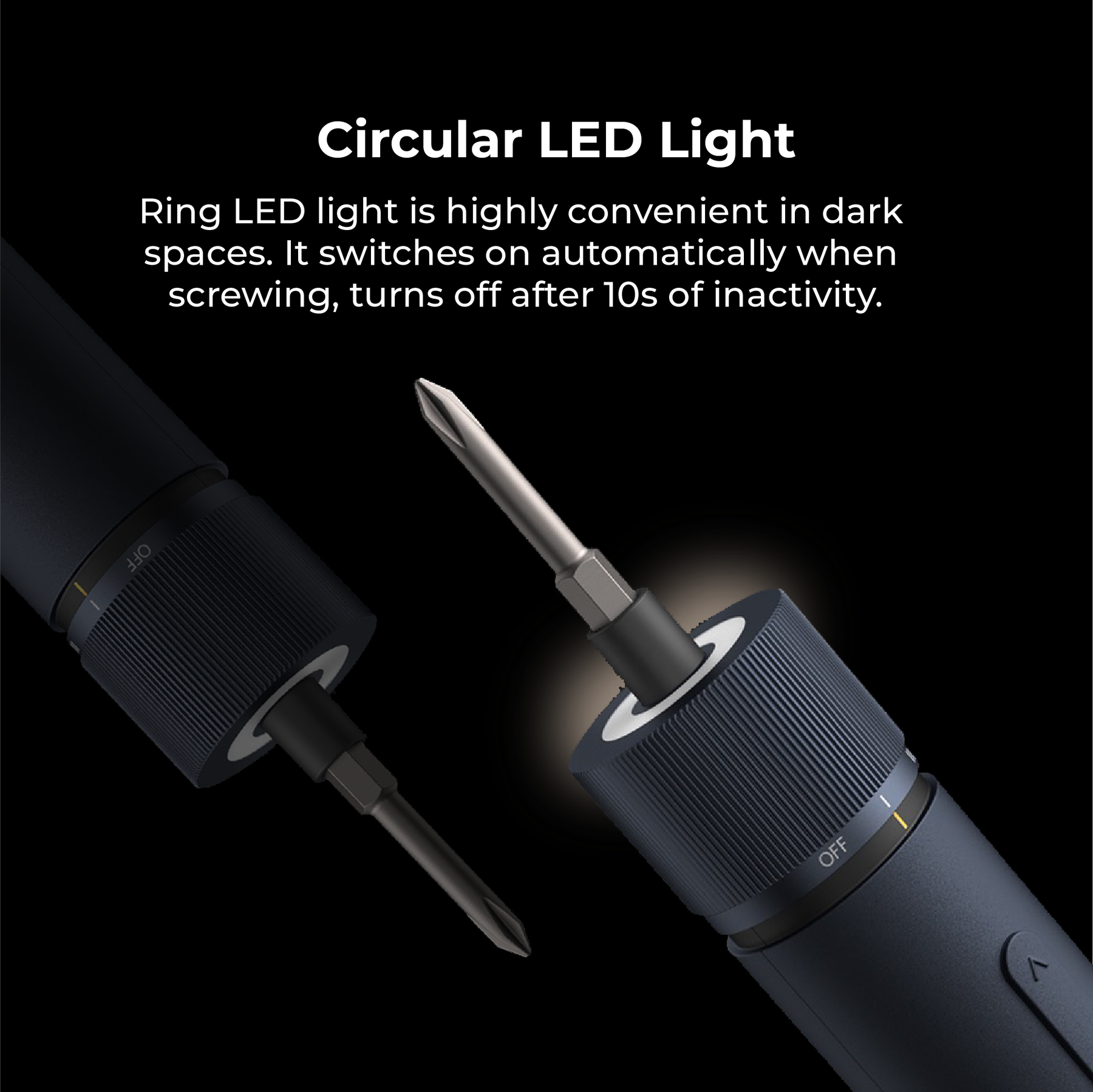 HOTO Mini Electric Screwdriver