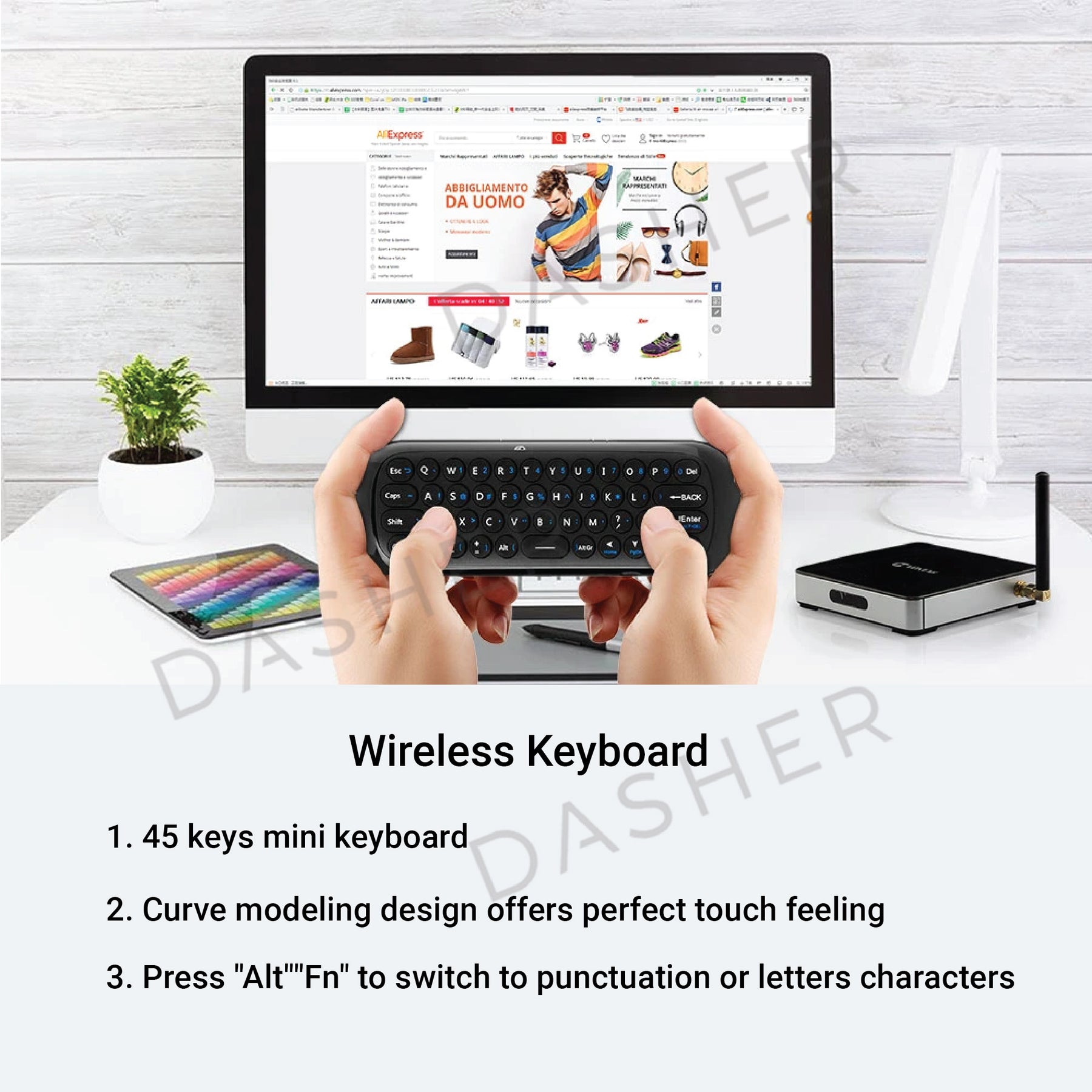 Wechip Air Mouse for TV & Projector