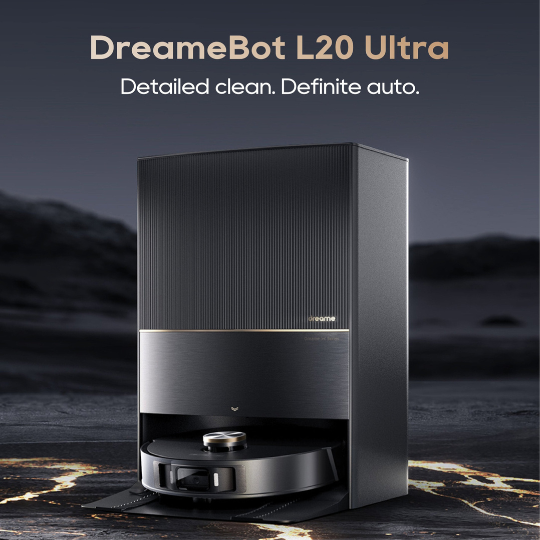 【Press Release】 The world's first robotic vacuum with 7000 Pa - Dreame L20 Ultra