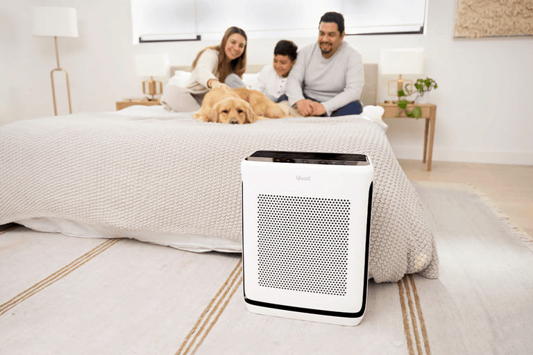 Levoit air purifier for your bedroom