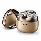 MOVA R3000 Portable Mini Electric Shaver with Built-in Mirror | V-Track Dual-Ring Mesh 4.0 | Self-Sharpening Blades | IPX7 Waterproof | Zinc-Alloy Body