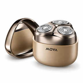 MOVA R3000 Portable Mini Electric Shaver with Built-in Mirror | V-Track Dual-Ring Mesh 4.0 | Self-Sharpening Blades | IPX7 Waterproof | Zinc-Alloy Body
