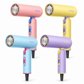 Dreame Pocket Cake High-Speed Hair Dryer | 110,000RPM | 70m/s Airflow | 350M Plasma Ions | Foldable Travel Size | Global Voltage 100–240V | With Diffuser