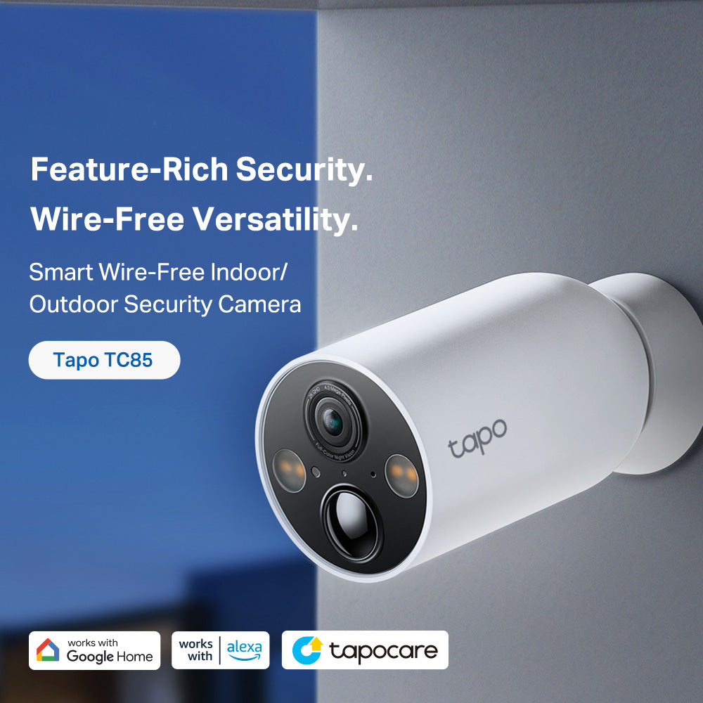 Tapo TC85 Outdoor Smart Wire-Free Security Camera