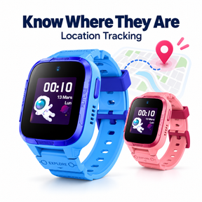 Botslab E3 Pro 4G Kids Smart Watch | Video & Voice Calls | GPS Tracking with Safe Zones | SOS Button | School Mode | IPX8 Waterproof | 2MP Camera