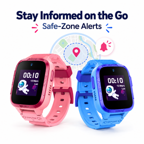 Botslab E3 Pro 4G Kids Smart Watch | Video & Voice Calls | GPS Tracking with Safe Zones | SOS Button | School Mode | IPX8 Waterproof | 2MP Camera