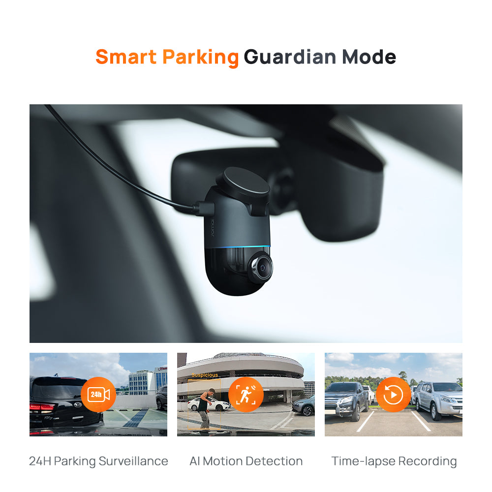 70mai Omni 360° Dash Cam X200 with 4G GPS AI Parking Surveillance