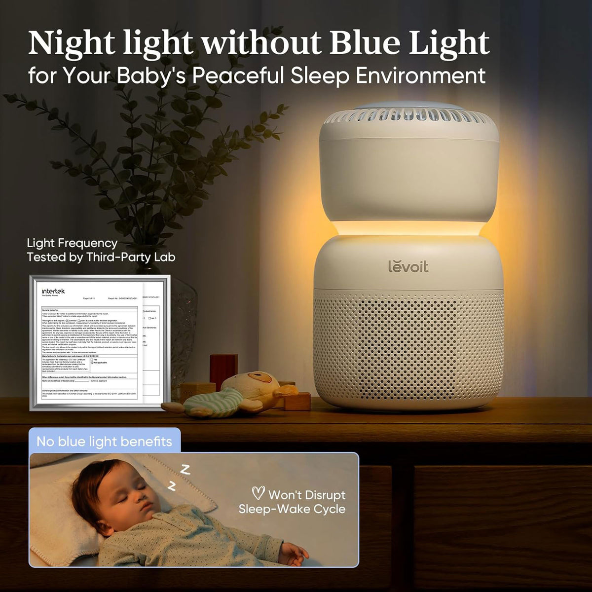 Levoit Sprout DC Air Purifier Fan